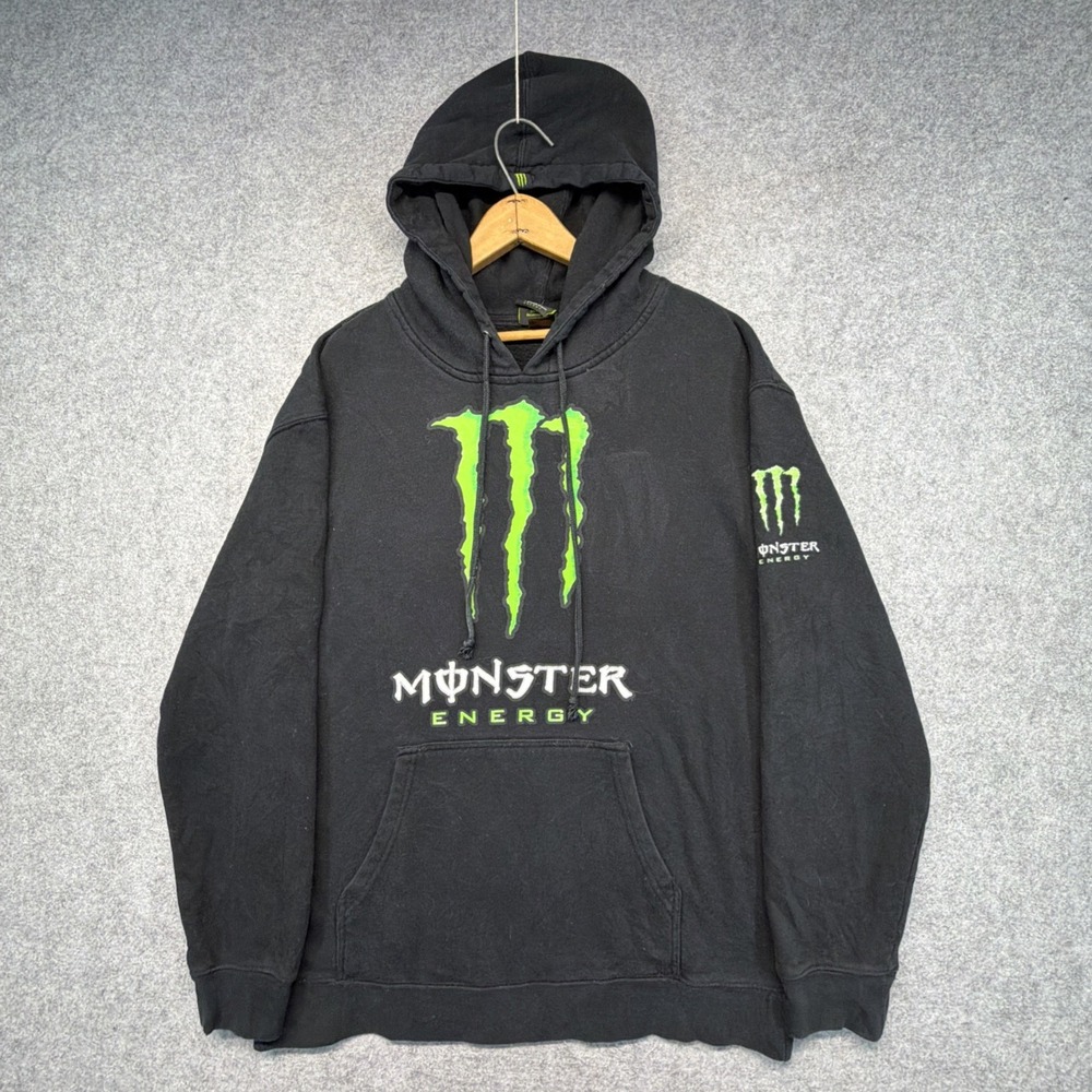Vintage Monster Unleash The Beast Black Hooded Sweatshirt